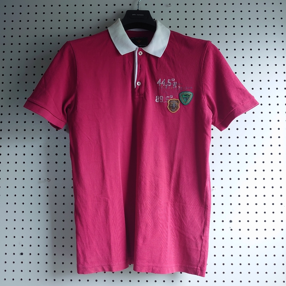 Signore Dei Mari Red Vito Polo Shirt RARE TO FIND FROM SPAIN